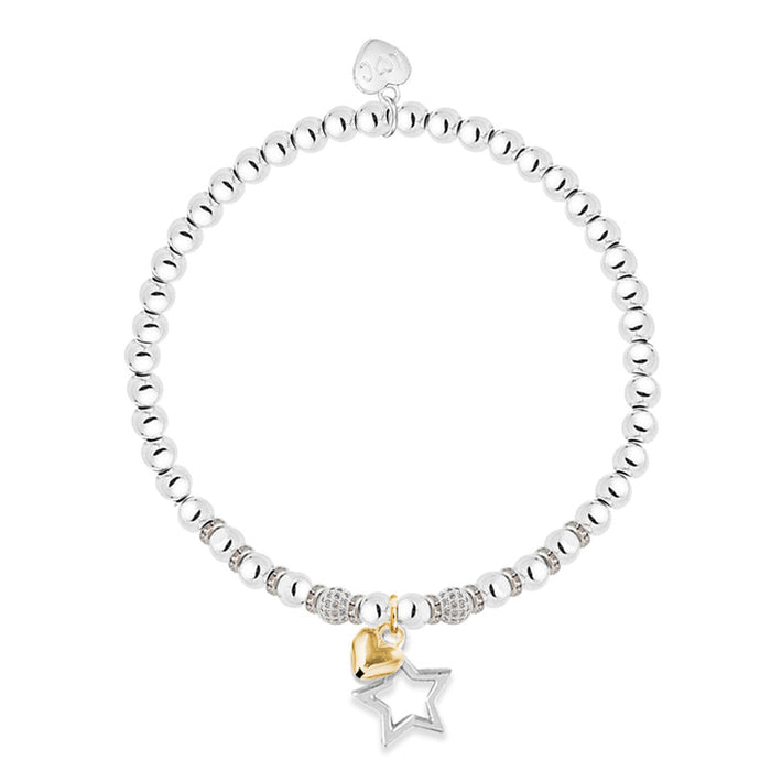 Life Charms Happy 70th Birthday Bracelet