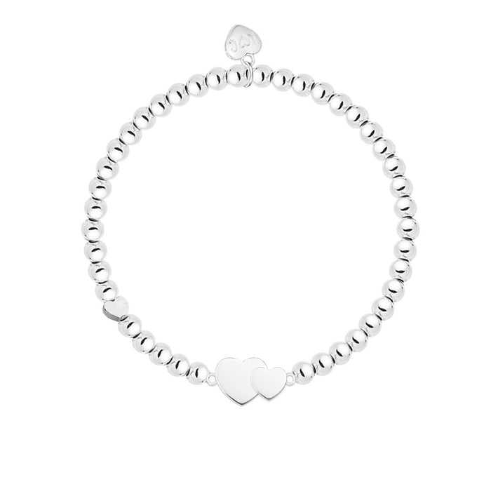 Life Charms Silver Aunty & Niece Bracelet