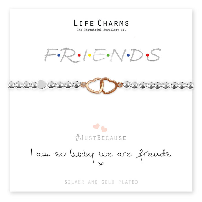 Life Charms We Are Friends Bracelet