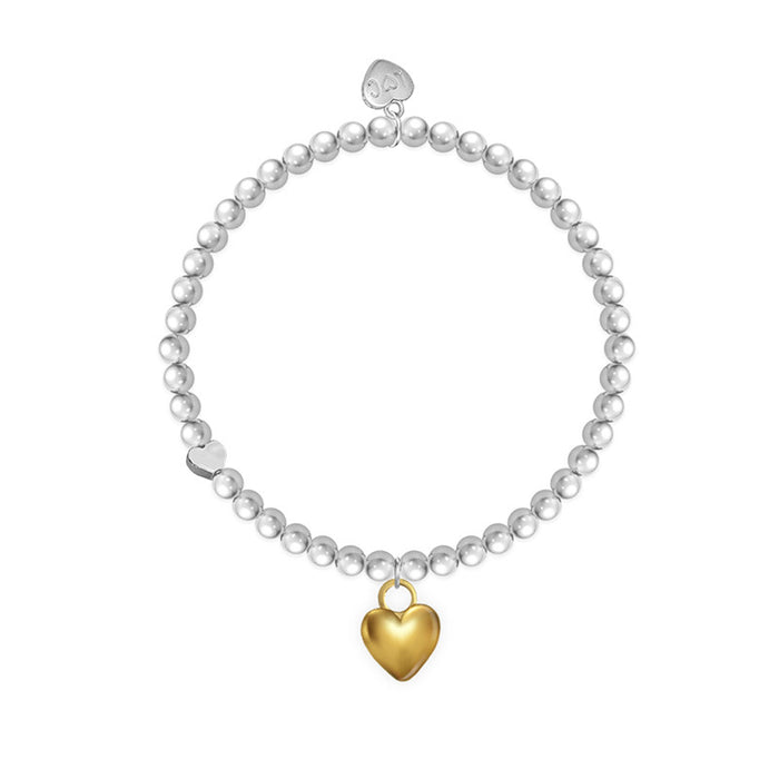 Life Charms Have A Heart Of Gold Bracelet