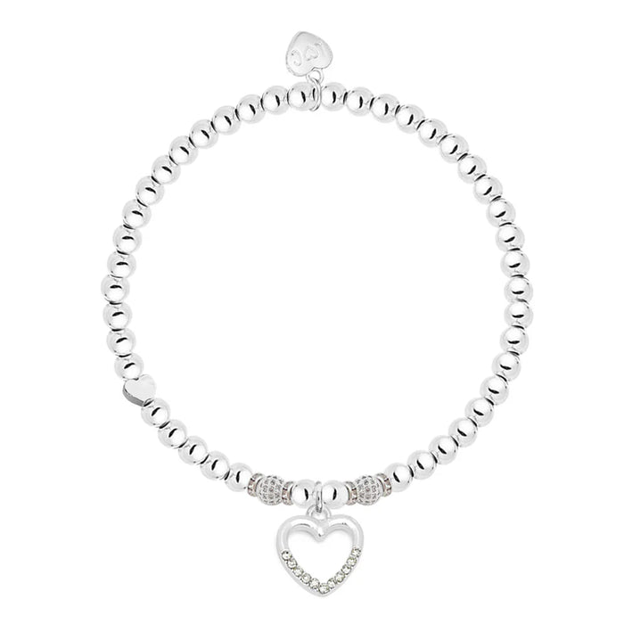 Life Charms Silver Happy Birthday Daughter Bracelet
