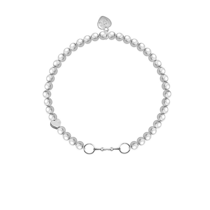 Life Charms Silver A Horses Love Is Like No Other Bracelet