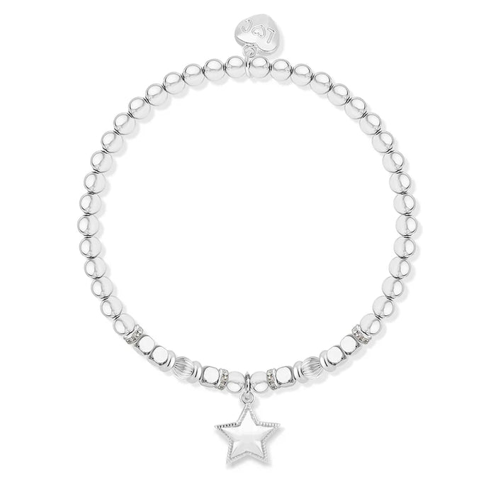 Life Charms Lovely Granddaughter Sparkly Bracelet In Christmas Sleeve