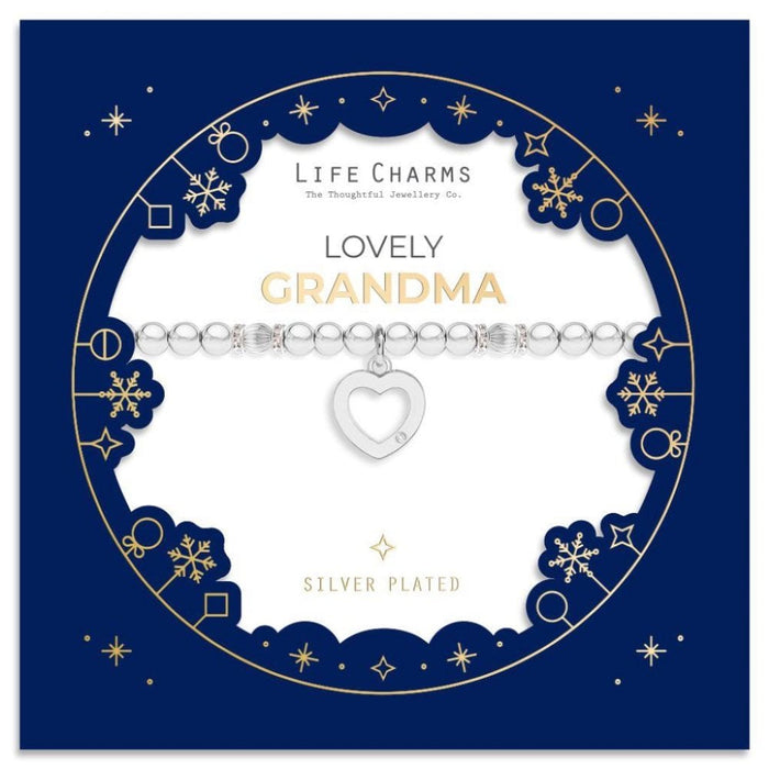 Life Charms Lovely Grandma Christmas Sleeve Bracelet