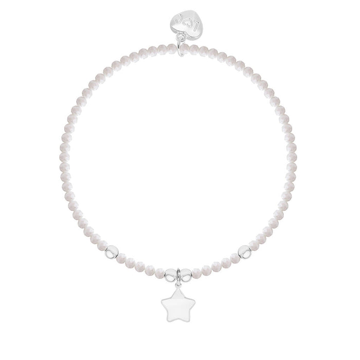 Life Charms Merry And Bright Crystal Charm Bracelet On A Hanging Card