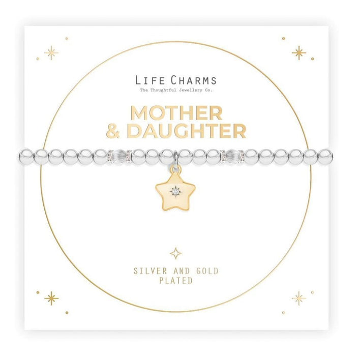 Life Charms Mother & Daughter Christmas Sleeve Bracelet