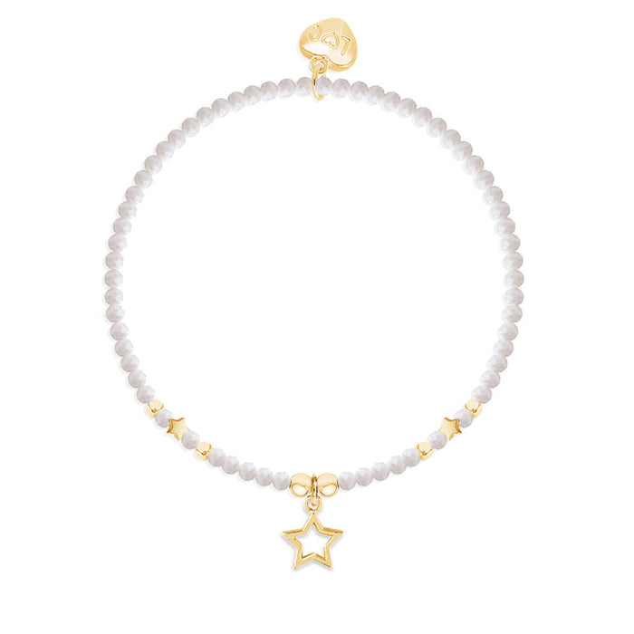 Life Charms Secret Santa Crystal Charm Bracelet On A Hanging Card