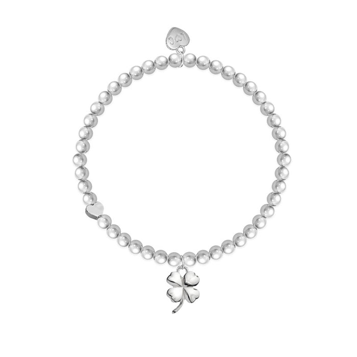 Life Charms Silver Wish You Good Luck Bracelet