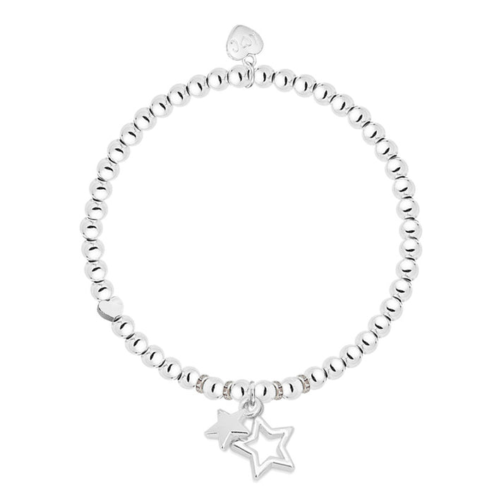 Life Charms Silver Happy Birthday Niece Bracelet