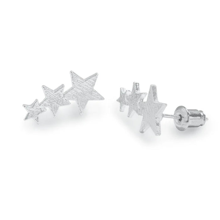 Life Charms Stargazer Silver Studs