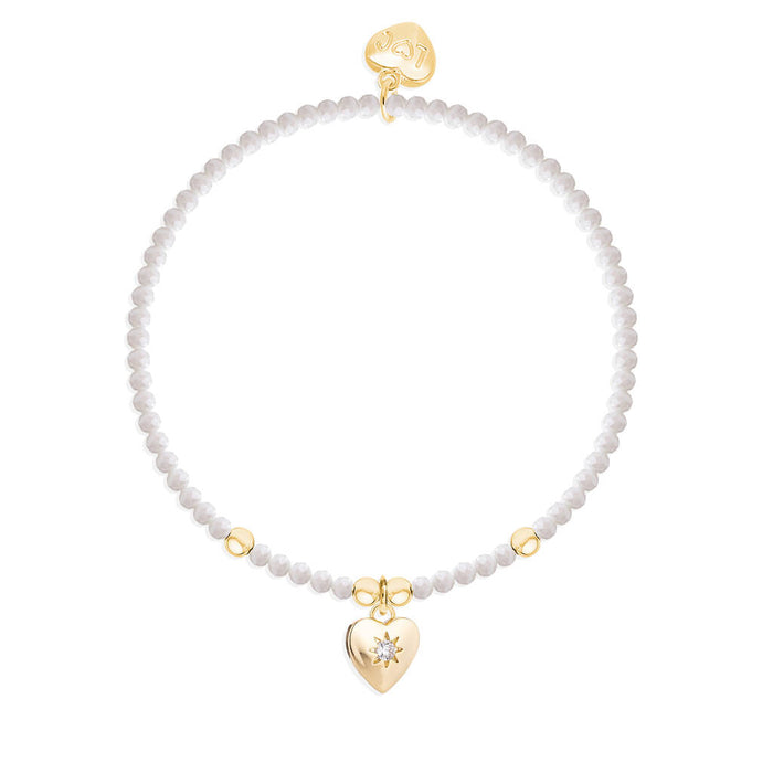 Life Charms Thinking Of You Crystal Charm Bracelet On A Hanging Card