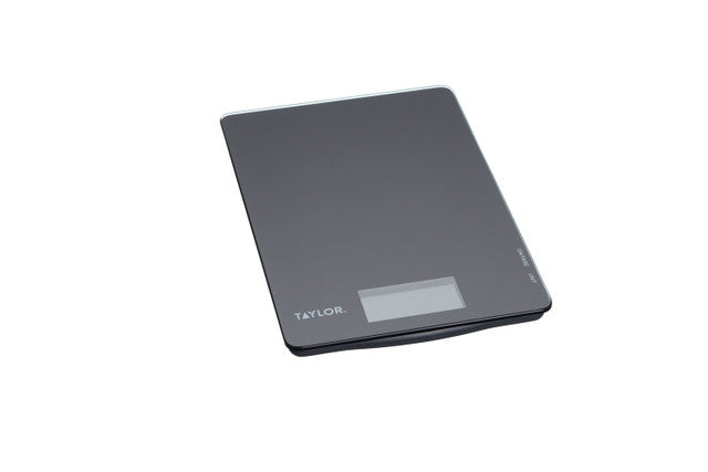 Lifetime Brands Taylor Pro Black Glass Digital Dual 5Kg Kitchen Scale