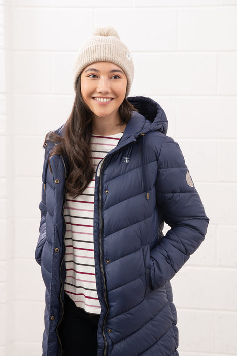 Lighthouse Women's Laurel Coat In Navy