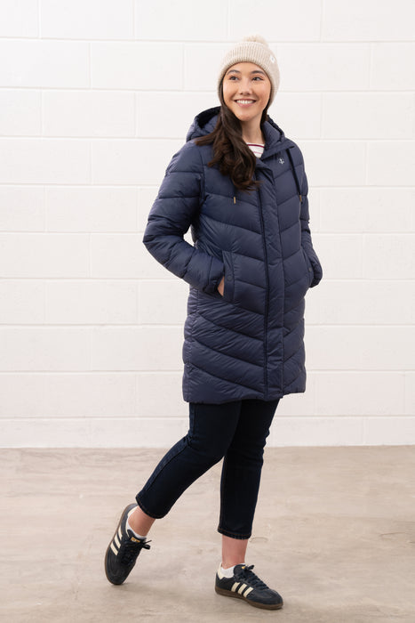 Lighthouse Women's Laurel Coat In Navy
