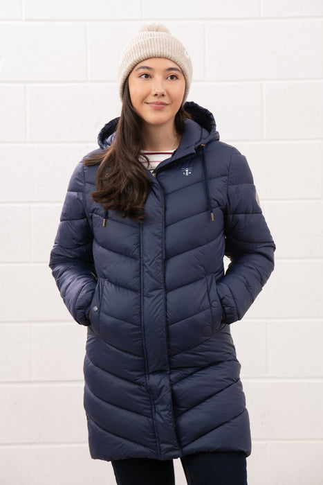 Lighthouse Women's Laurel Coat In Navy