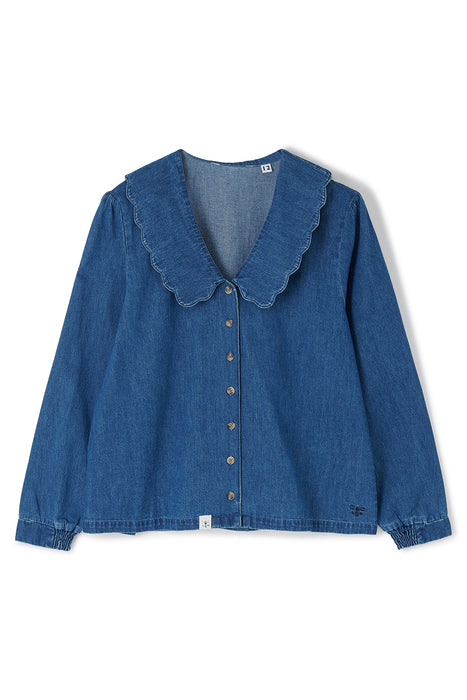 Lighthouse Women's Ada Blouse In Denim