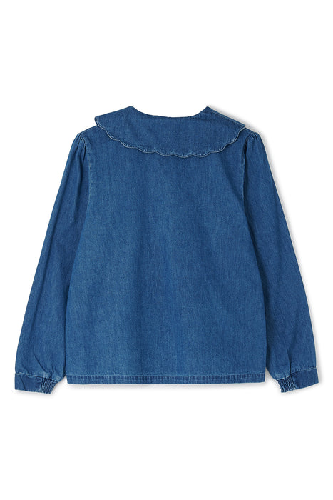 Lighthouse Women's Ada Blouse In Denim