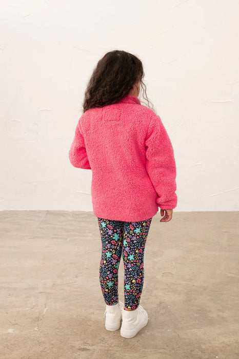 Lighthouse Cassie Fleece In  Pink Floral
