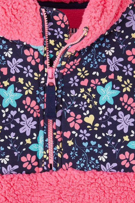 Lighthouse Cassie Fleece In  Pink Floral