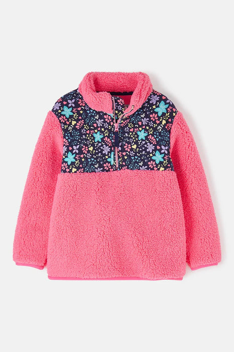 Lighthouse Cassie Fleece In  Pink Floral