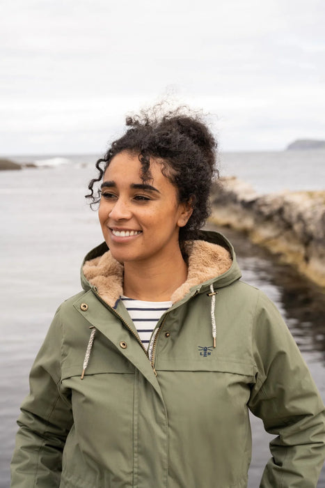 Lighthouse Women's Isobel Coat Khaki — Maple Gifts