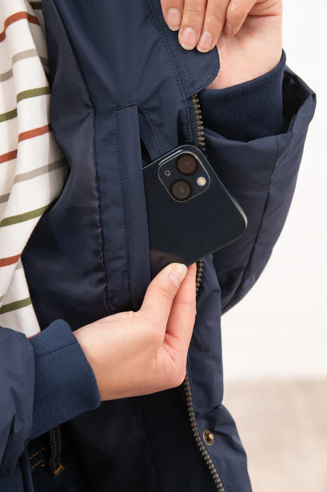 Lighthouse Women's Margot Coat In Navy