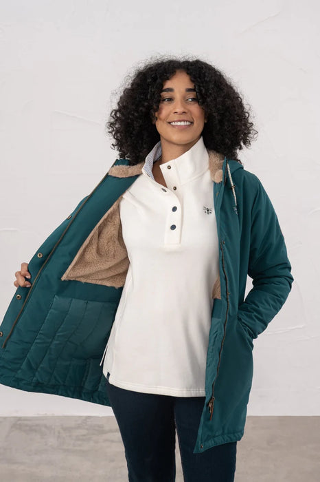 Lighthouse Women's Scarlet Coat In Pine