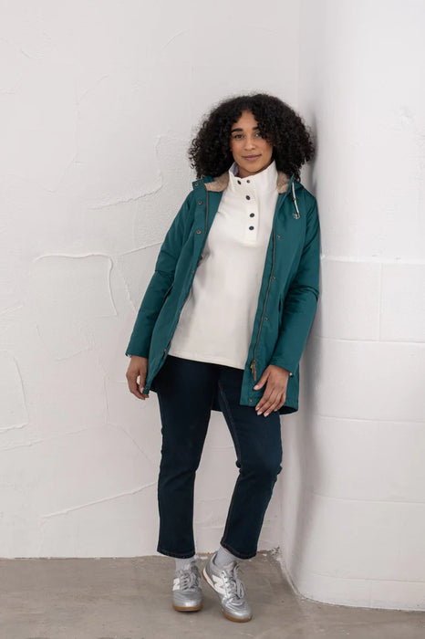 Lighthouse Women's Scarlet Coat In Pine