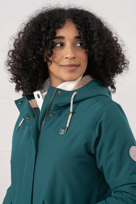 Lighthouse Women's Scarlet Coat In Pine