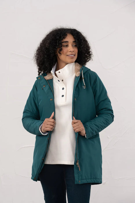 Lighthouse Women's Scarlet Coat In Pine