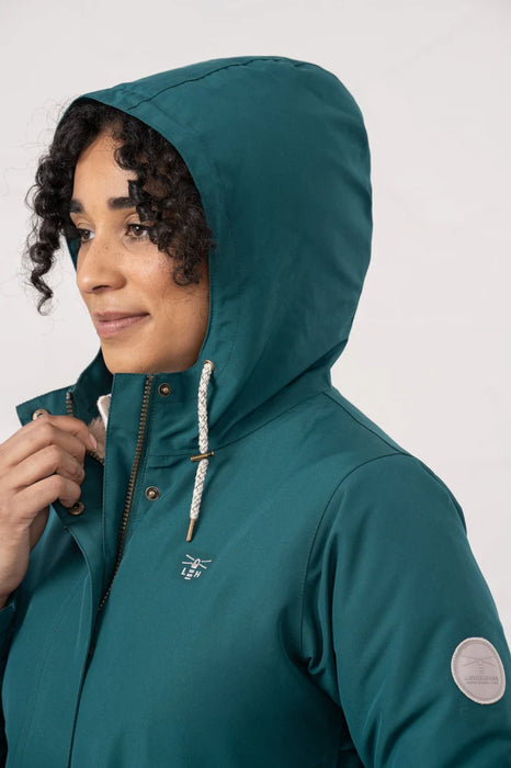 Lighthouse Women's Scarlet Coat In Pine