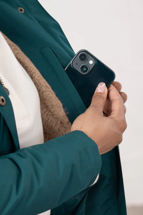 Lighthouse Women's Scarlet Coat In Pine