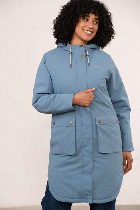 Lighthouse Women's Imogen Coat In Bluestone