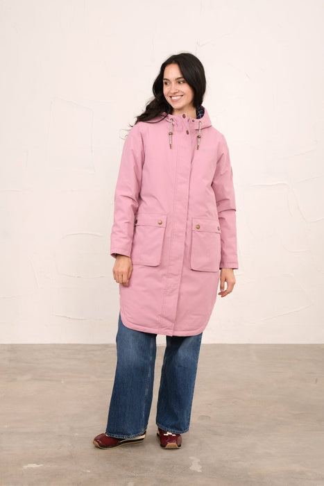 Lighthouse Women's Imogen Coat In Wild Rose