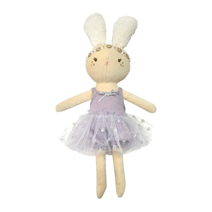 Albetta Lilac Ballerina Bunny Velvet Toy