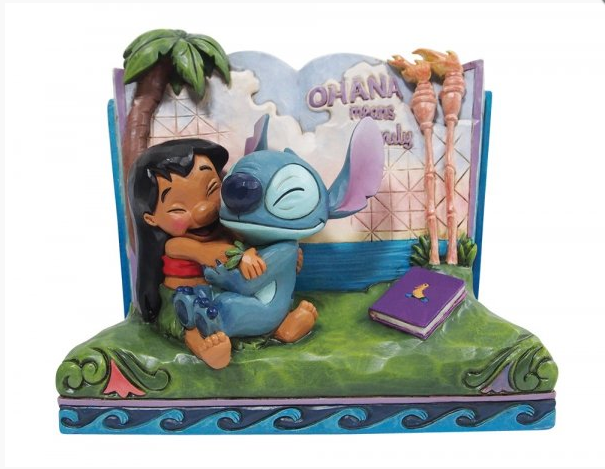 Lilo and Stitch Storybook Ohana Mans Family Figurine