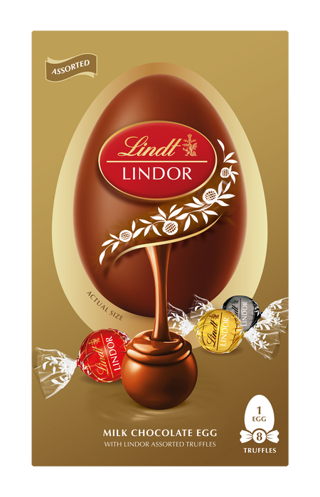 Lindor Gold Assorted Easter Egg 260g