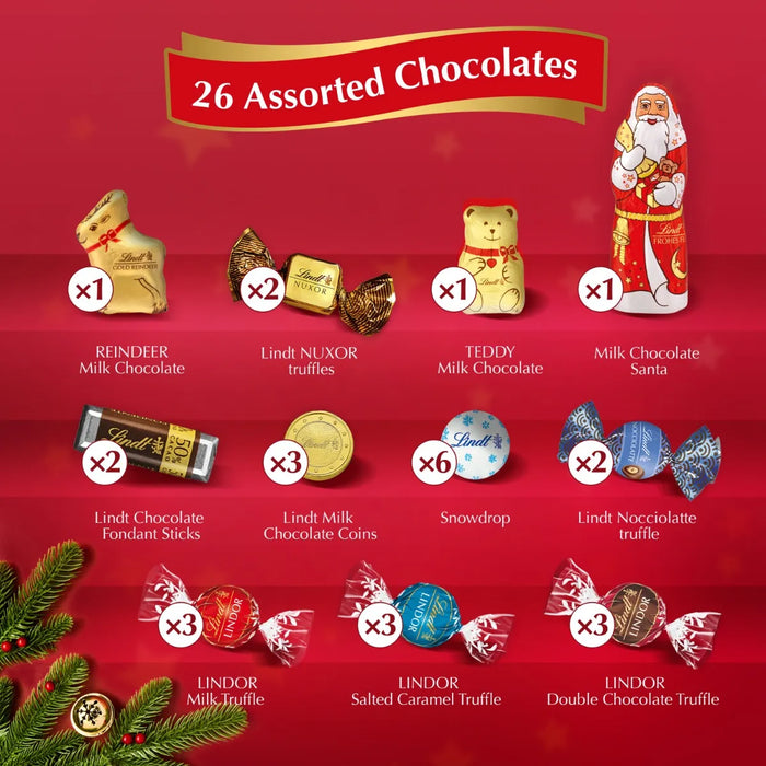 Lindt Festive Selection Advent Calendar 289g