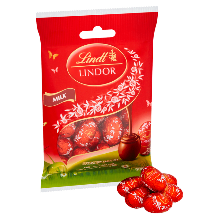 Lindt Lindor Milk Chocolate Mini Eggs 80g — Maple Gifts