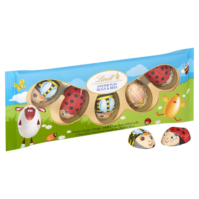 Lindt Easter Fun Milk Chocolate Bugs and Bees