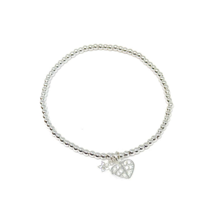 Clementine Lior Leaf Silver Bracelet