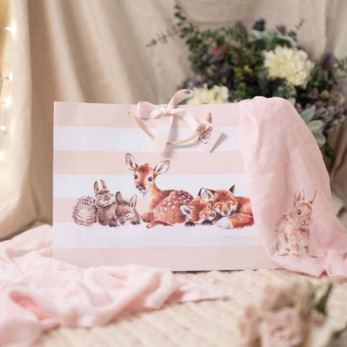 Wrendale 'Little Forest' Woodland Animal Large Gift Bag