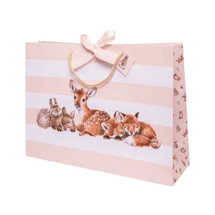 Wrendale 'Little Forest' Woodland Animal Large Gift Bag