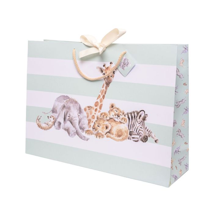 Wrendale 'Little Savannah' African Animal Large Gift Bag