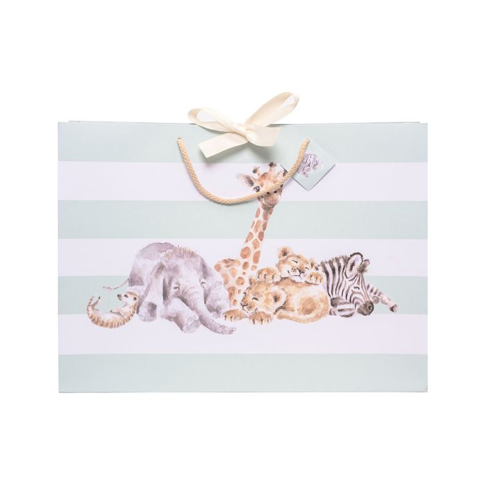 Wrendale 'Little Savannah' African Animal Large Gift Bag