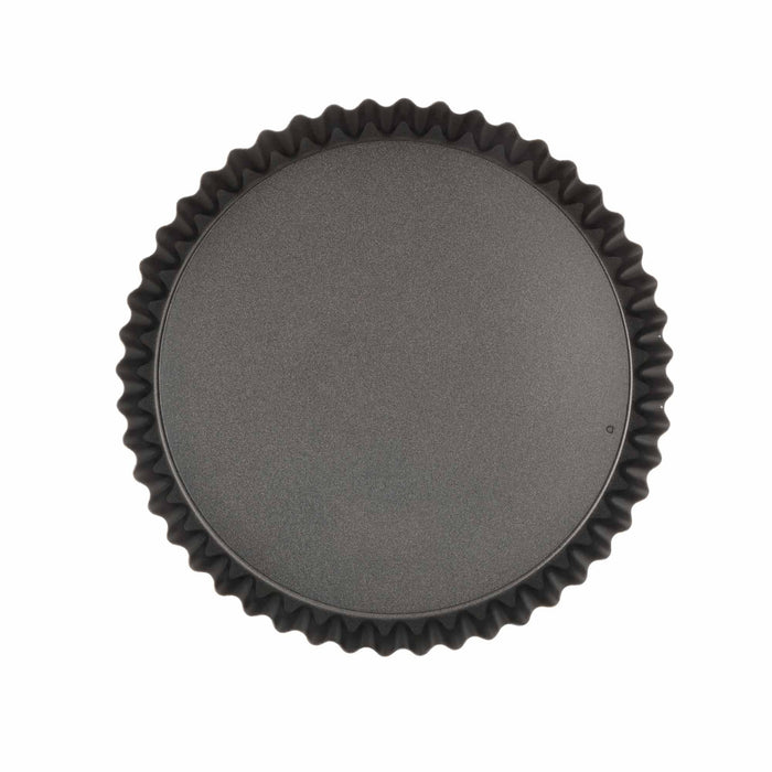 Luxe Loose Base Fluted Quiche Pans 23cm