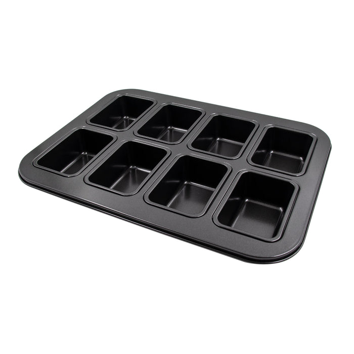Luxe Square 8 Hole Luxe Mini Loaf Pan