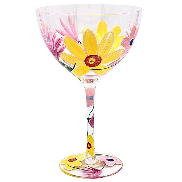 Flower Cocktail Glass Daffodil