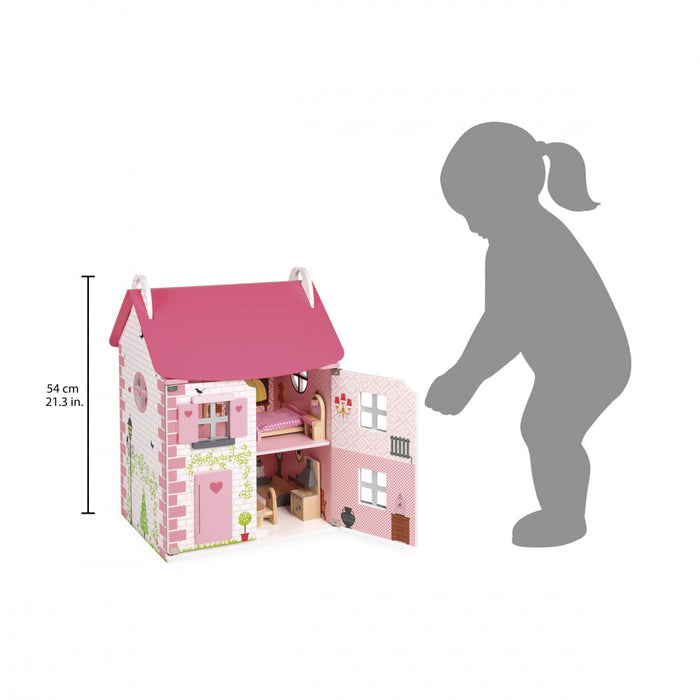 Janod Mademoiselle Wooden Doll's House