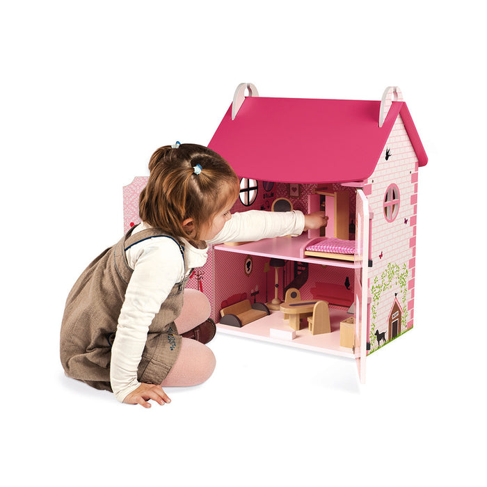Janod Mademoiselle Wooden Doll's House